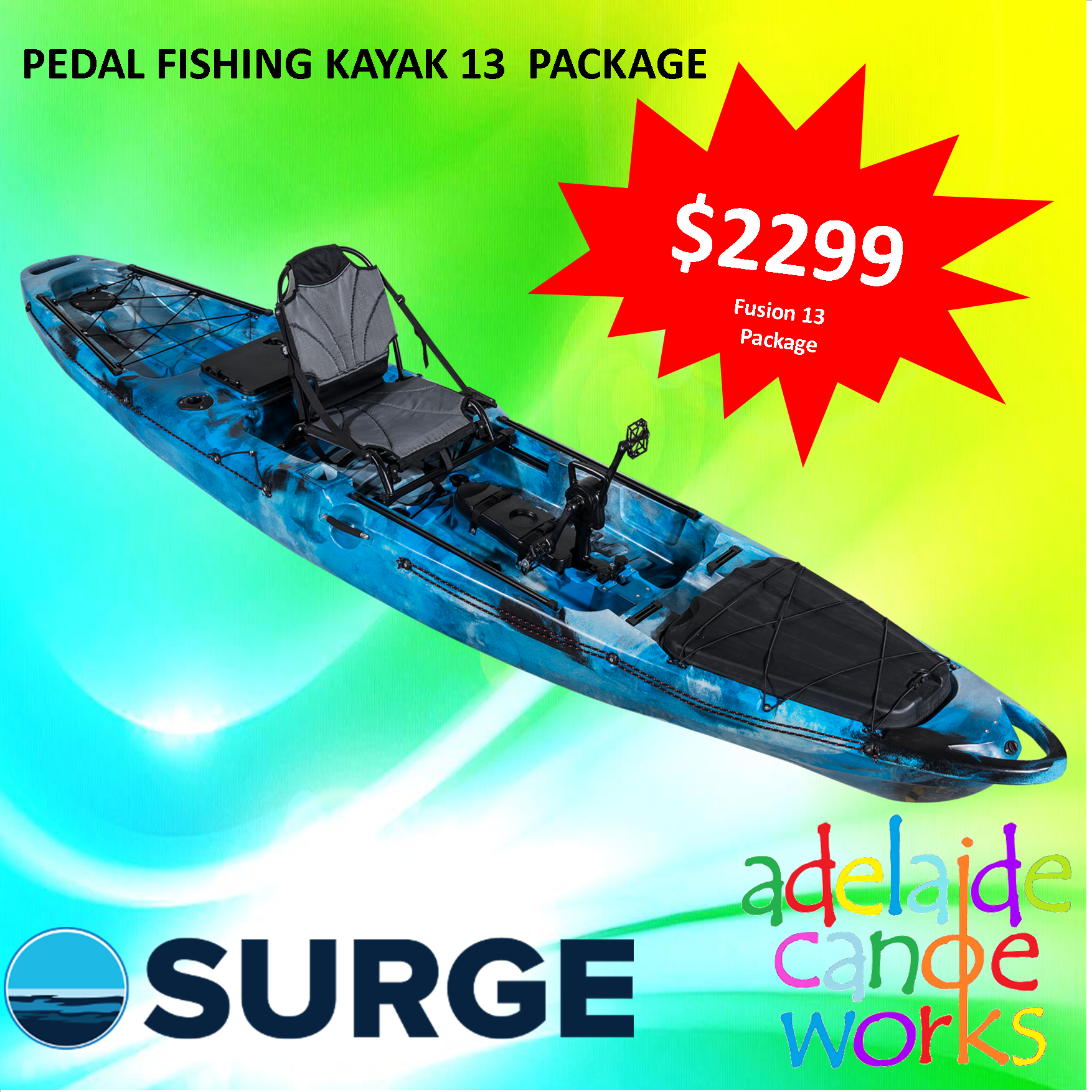 fishing kayak cheap with PEDAL