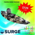 SURGE kayaks BASS9 PRO FISHING KAYAK