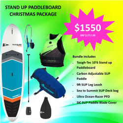 Stand-Up Paddleboard Bundle - 10'6"  Tough Tec SUP PADDLEBOARD